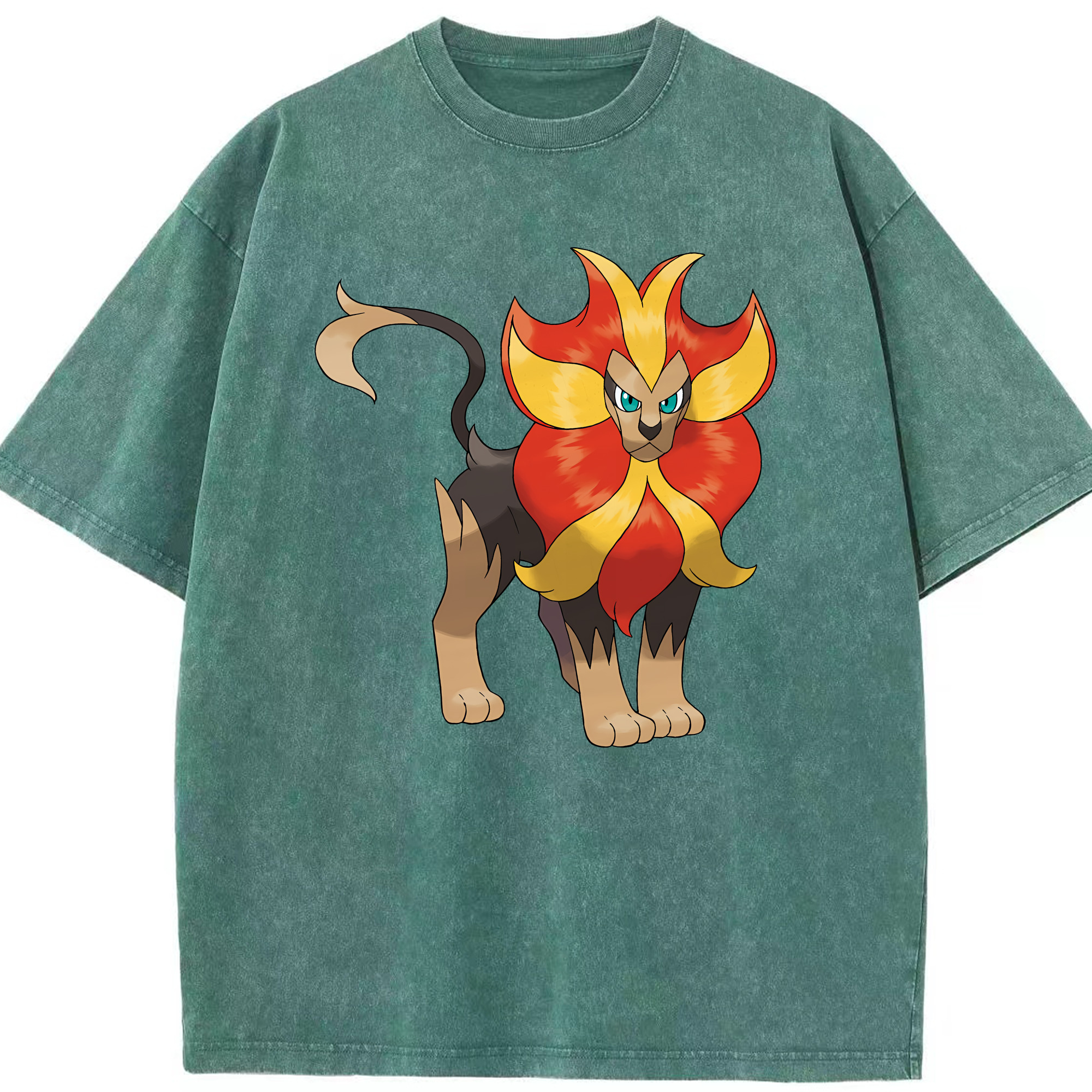 （画像用） ポケットモンスター Pokémon 綿100% ヴィンテージ風 半袖Tシャツ（フロントプリント）